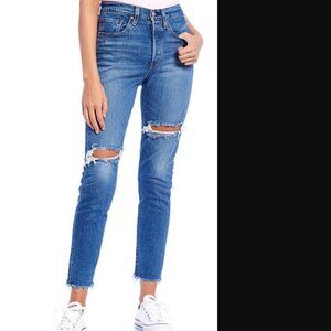 Levi's 501 Skinny Fit Blue Jeans Size Size 28